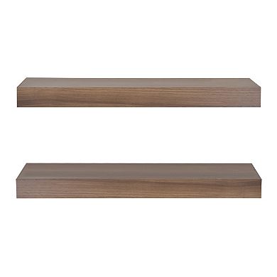 Belle Maison Set Of 2 Floating Shelves