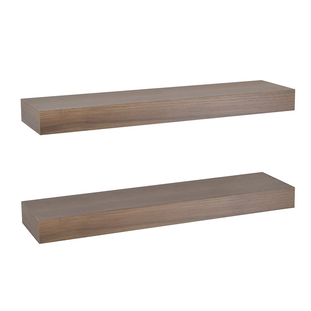 Belle Maison Set Of 2 Floating Shelves