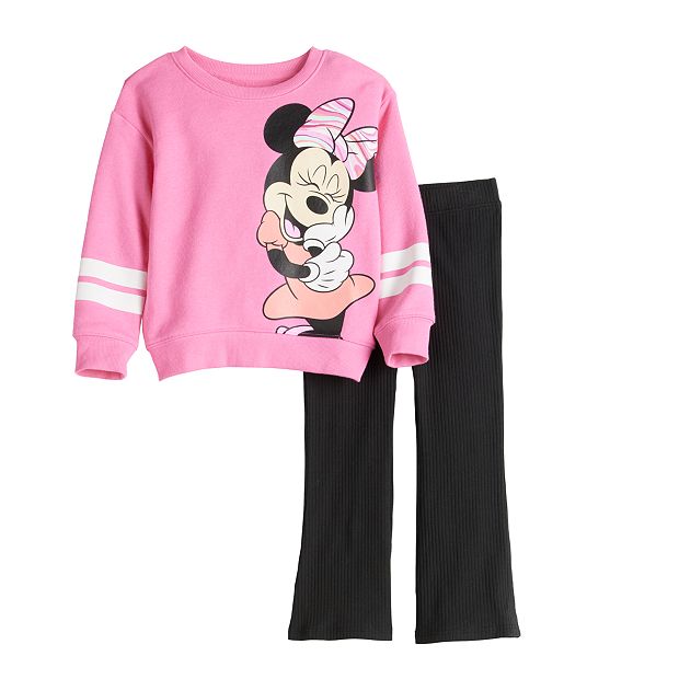 Disney's Minnie Mouse Baby & Toddler Girl Top & Flare Leggings Set by  Jumping Beans®