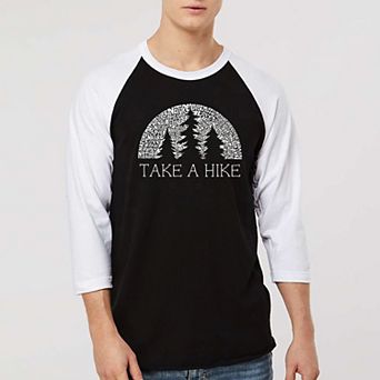 Nature Lover - Men's Raglan Baseball Word Art T-shirt