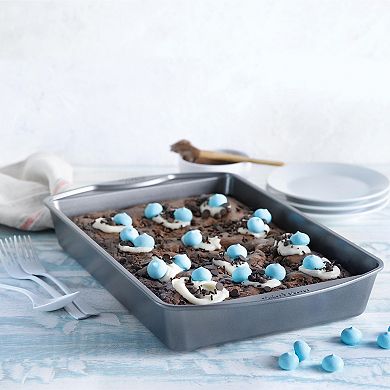 Baker's Secret Non-stick Roaster Pan 2.1"x9.6"x15.2" Classic Line Carbon Steel