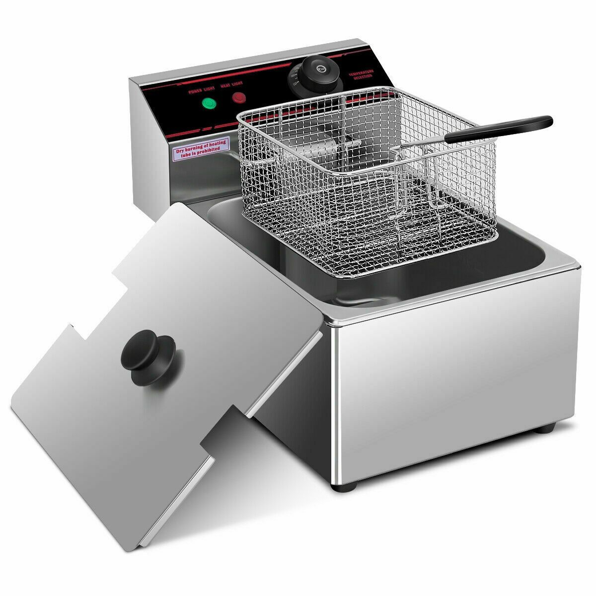 Tramontina 5.5-Qt. Deep Fryer with Helper Handle