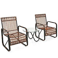 3 Piece Wicker Set