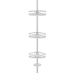 KROKFJORDEN Shower caddy, two tiers, zinc plated, 9 ½x20 ¾ - IKEA