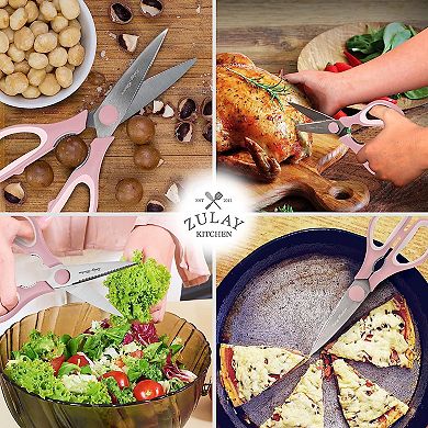 Zulay Kitchen Shears With Protective Cover