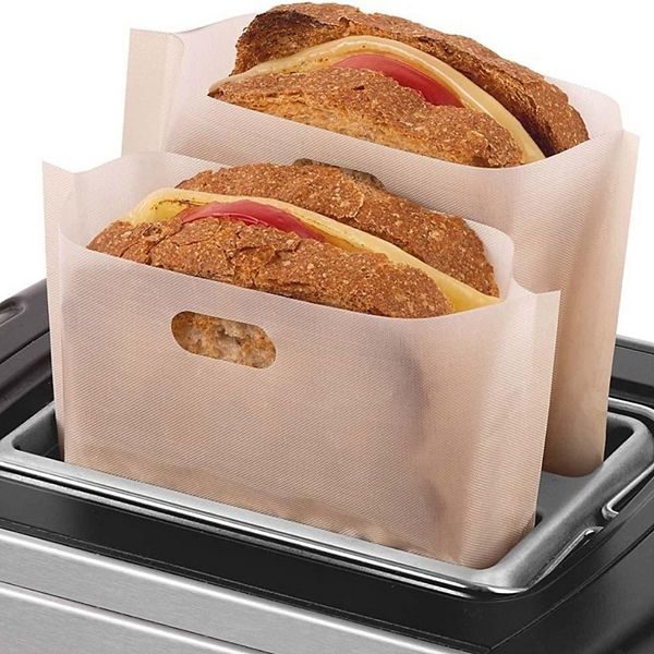 Zulay Kitchen 10 Pack Reusable Toaster Bags