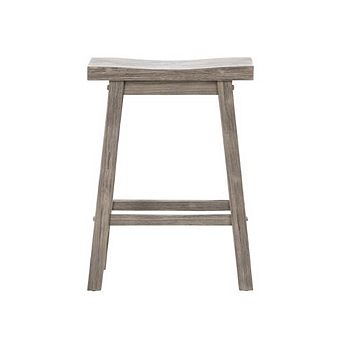 Boraam Sonoma Saddle Counter Stool 24
