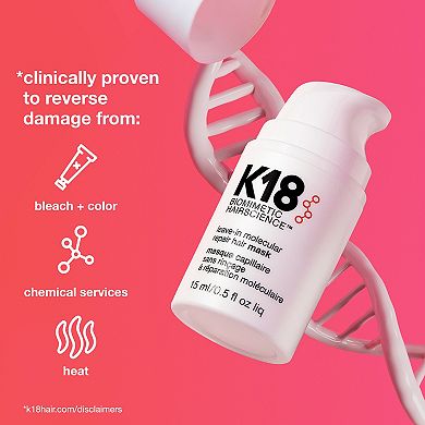 K18 Detox + Repair Travel Duo