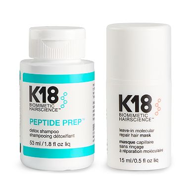 K18 Detox + Repair Travel Duo