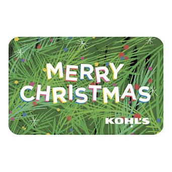 Merry Christmas Holiday Gift Card