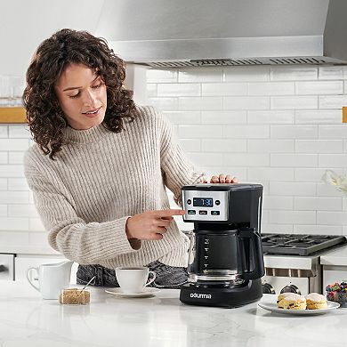 Gourmia 12-Cup Programmable Coffee Maker