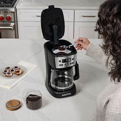 Gourmia 12-Cup Programmable Coffee Maker