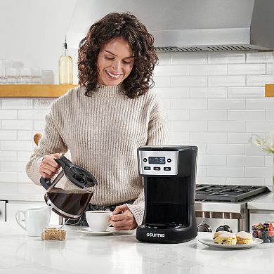 Gourmia 12-Cup Programmable Coffee Maker