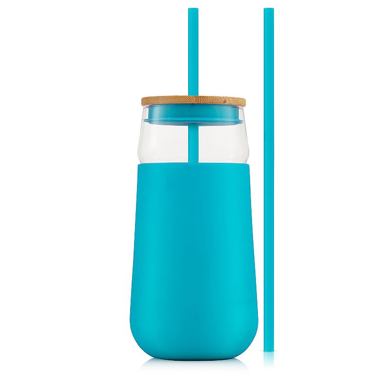 Takeya Actives Kids 14oz Straw Bottle Atlantic/Sail Blue  - Best Buy