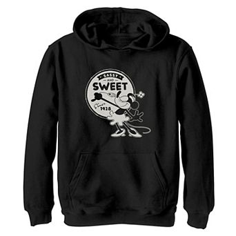 Disney 100th Anniversary Boys 4-20 Minnie Mouse Sassy and Sweet Since 1928 Hoodie