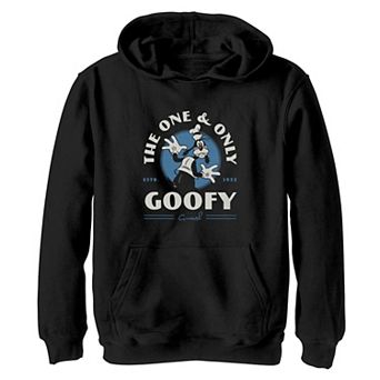 Disney 100th Anniversary Boys Goofy The One & Only Estd. 1932 Hoodie