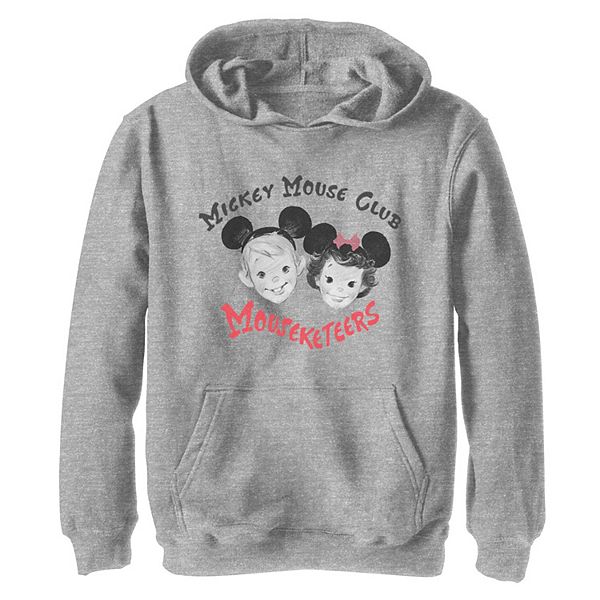 Disney 100th Anniversary Boys Mickey Mouse Club Mouseketeers Kids Hoodie