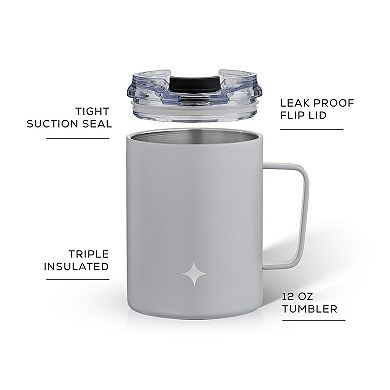 JoyJolt Vacuum Insulated Tumbler with Lid & Handle