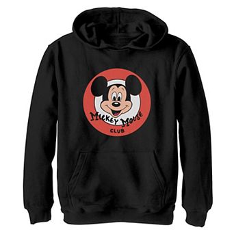 Disney 100th Anniversary Boys Mickey Mouse Club Double Circle Hoodie