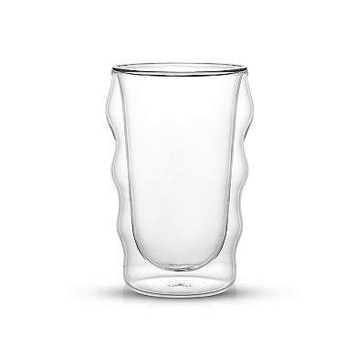 JoyJolt Christian Siriano 2-piece Double-Wall Insulated Glass Set