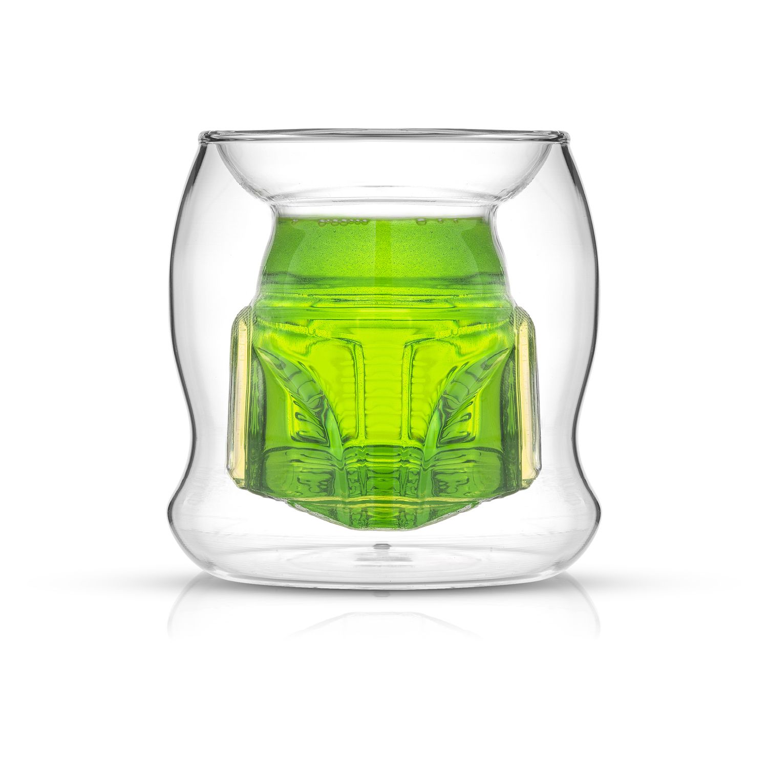JoyJolt Star Wars Boba Fett Coffee Glass - Thumbnail 3
