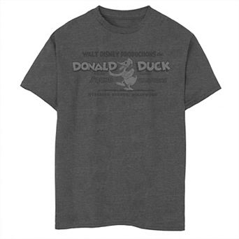 Disney's Donald Duck 100th Anniversary Boys 6-20 Retro Cartoon Tee
