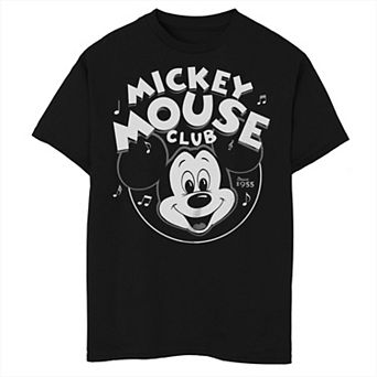 Disney's Mickey Mouse Boys 6-20 Mickey Mouse Club Since 1955 Circle Tee