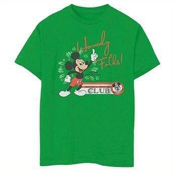 Disney's 100th Anniversary Boys Mickey Mouse Club Howdy Folks Tee
