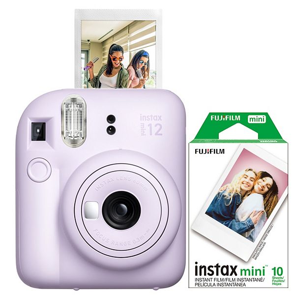 FujiFilm Instax Mini 12 Lilac Purple Holiday Bundle