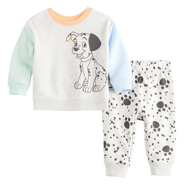 Disneys 101 Dalmatians Baby French Terry Sweatshirt & Pants Set by Jumping Beans®