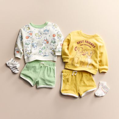 Disney's The Lion King Baby French Terry Sweatshirt & Shorts Set by Jumping Beans®