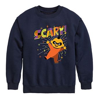 Disney / Pixar’s Boys 8-20 The Incredibles Scary Jack Jack Fleece Sweatshirt
