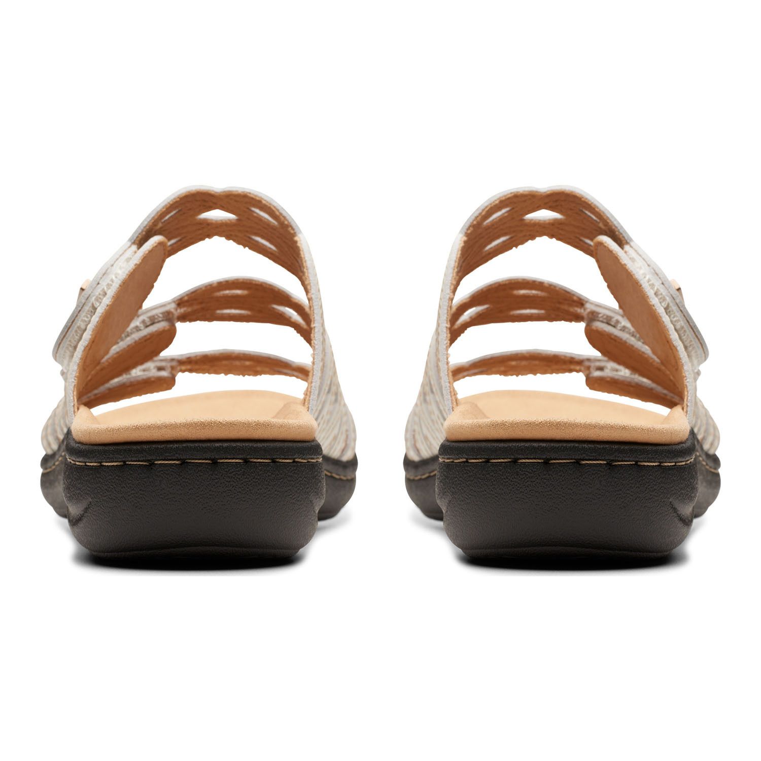 Sandalias Planas Clarks Laurieann Ruby Para Mujer, Color Marrón Cuero, Talla 42 EU (ancho Estándar)