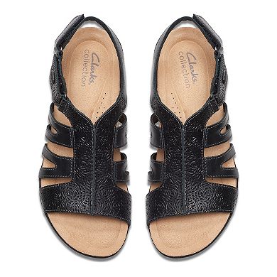 Clarks® April Belle Women's Leather Sandals