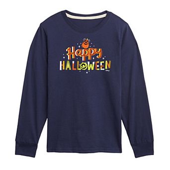 Disney / Pixar’s Boys 8-20 Monsters Inc. Happy Halloween Long Sleeve Graphic Tee