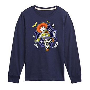 Disney / Pixar’s Boys 8-20 Toy Story Jessie Web Long Sleeve Tee Long Sleeve Graphic Tee
