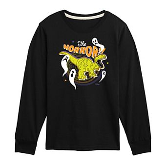 Disney / Pixar’s Boys 8-20 Toy Story The Horror Rex Long Sleeve Graphic Tee