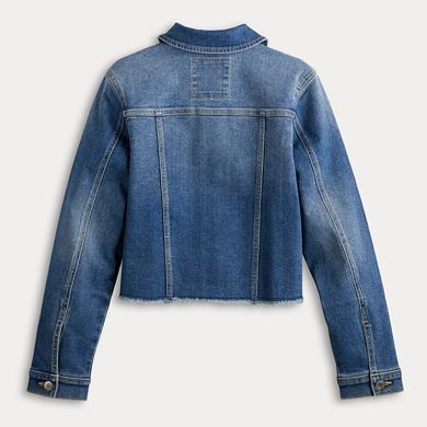 Girls 6-20 SO® Essential Denim Jacket in Regular & Plus Size