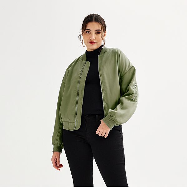Women's INTEMPO™ Classic Satin Bomber Jacket