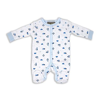 Baby Boys Fly High 5 Pc Layette Gift Set in Mesh Bag