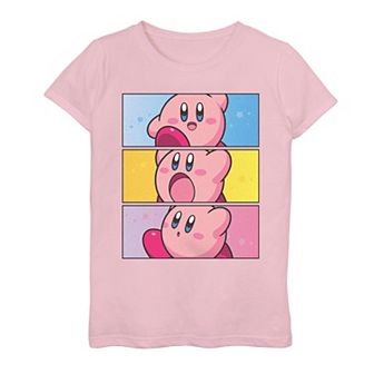 Girls 7-16 Nintendo Kirby Stacked Boxes Graphic Tee
