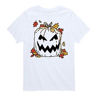 Boys 8-20 Pumpkin Lawn Bag Graphic Tee