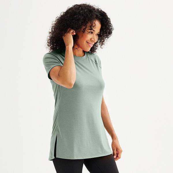 Women's Tek Gear® Short Sleeve Tunic Tee - Ostego Bay (SMALL)