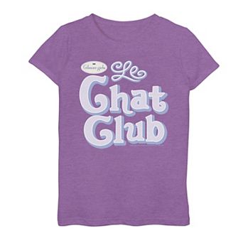 Girls 7-16 Gilmore Girls Le Chat Club Logo Graphic Tee