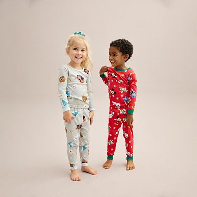 Toddler & Kids Disney 100 2-Piece Holiday Pajama Set