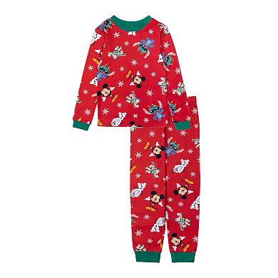 Toddler & Kids Disney 100 2-Piece Holiday Pajama Set