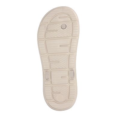 Dockers® Men's Faux Canvas Flip Flop Sandals