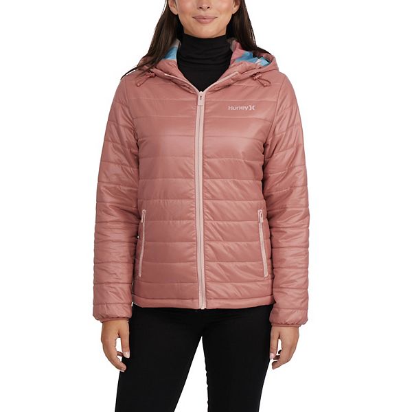 Juniors' Hurley Buckwheat Packable Quilted Puffer Jacket