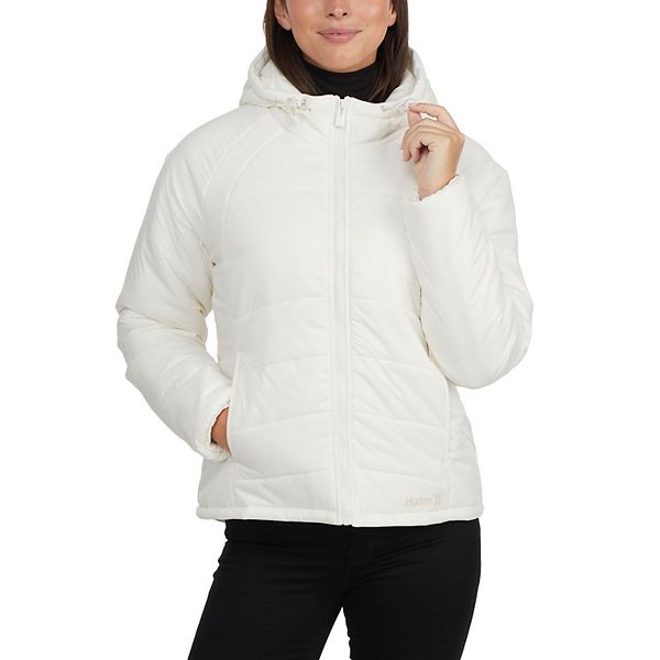 Juniors' Hurley Shelburne Quilted Puffer Jacket
