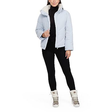 Juniors' Hurley Fairsky Quilted Corduroy Puffer Jacket